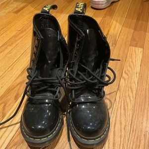Women’s Doc Marten boots.